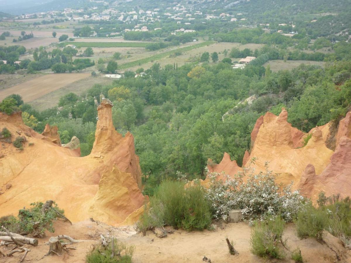 La Petite Maison Robion en Luberon Exterior foto
